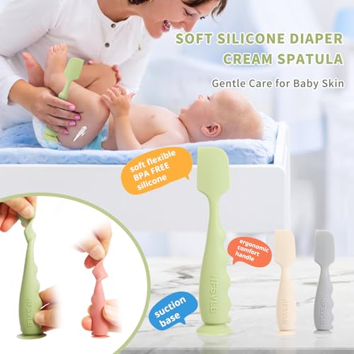 Baby Diaper Cream Applicator Spatula Set with Cases
