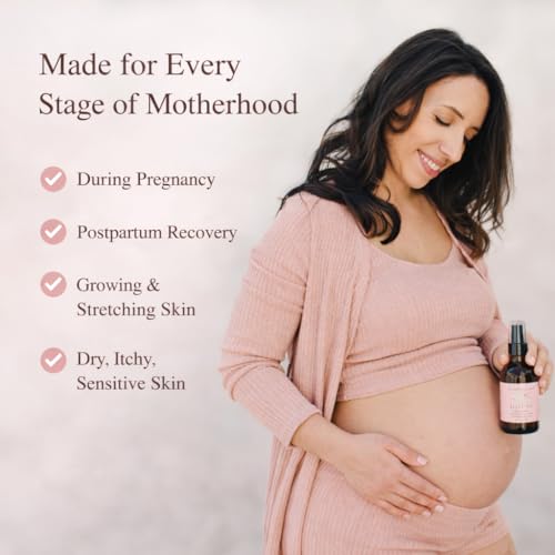 Pregnancy Belly Balm & Body Oil Set for Stretch Mark Care