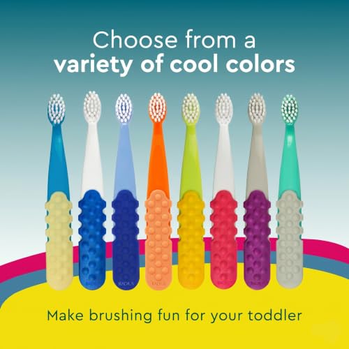 Extra Soft Kids Toothbrush for Delicate Teeth & Gums, Ages 3+