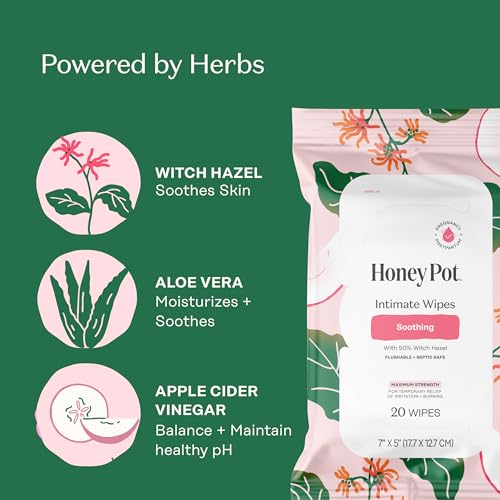 Postpartum Care Set with Pads, Feminine Wash & Witch Hazel Wipes