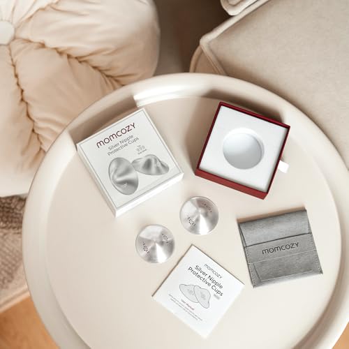 Momcozy 999 Silver Nursing Cups Regular