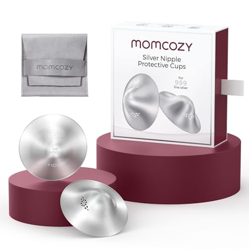 Momcozy 999 Silver Nursing Cups Regular