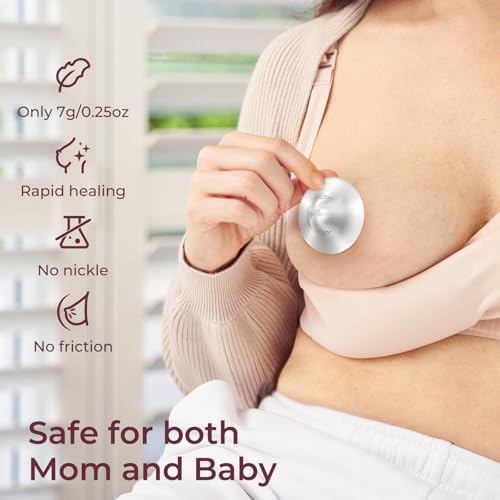Momcozy 999 Silver Nursing Cups Regular