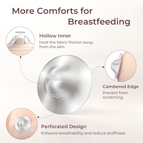 Momcozy 999 Silver Nursing Cups Regular