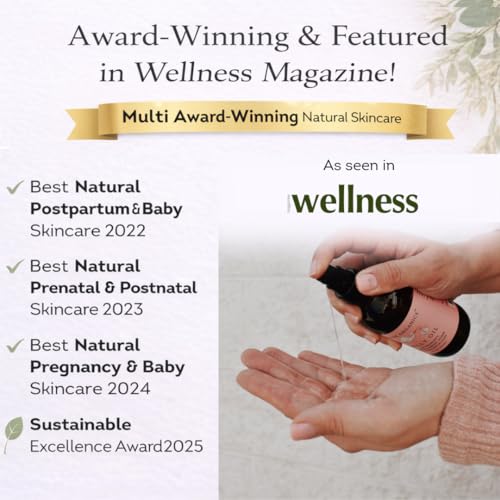 Pregnancy Belly Balm & Body Oil Set for Stretch Mark Care