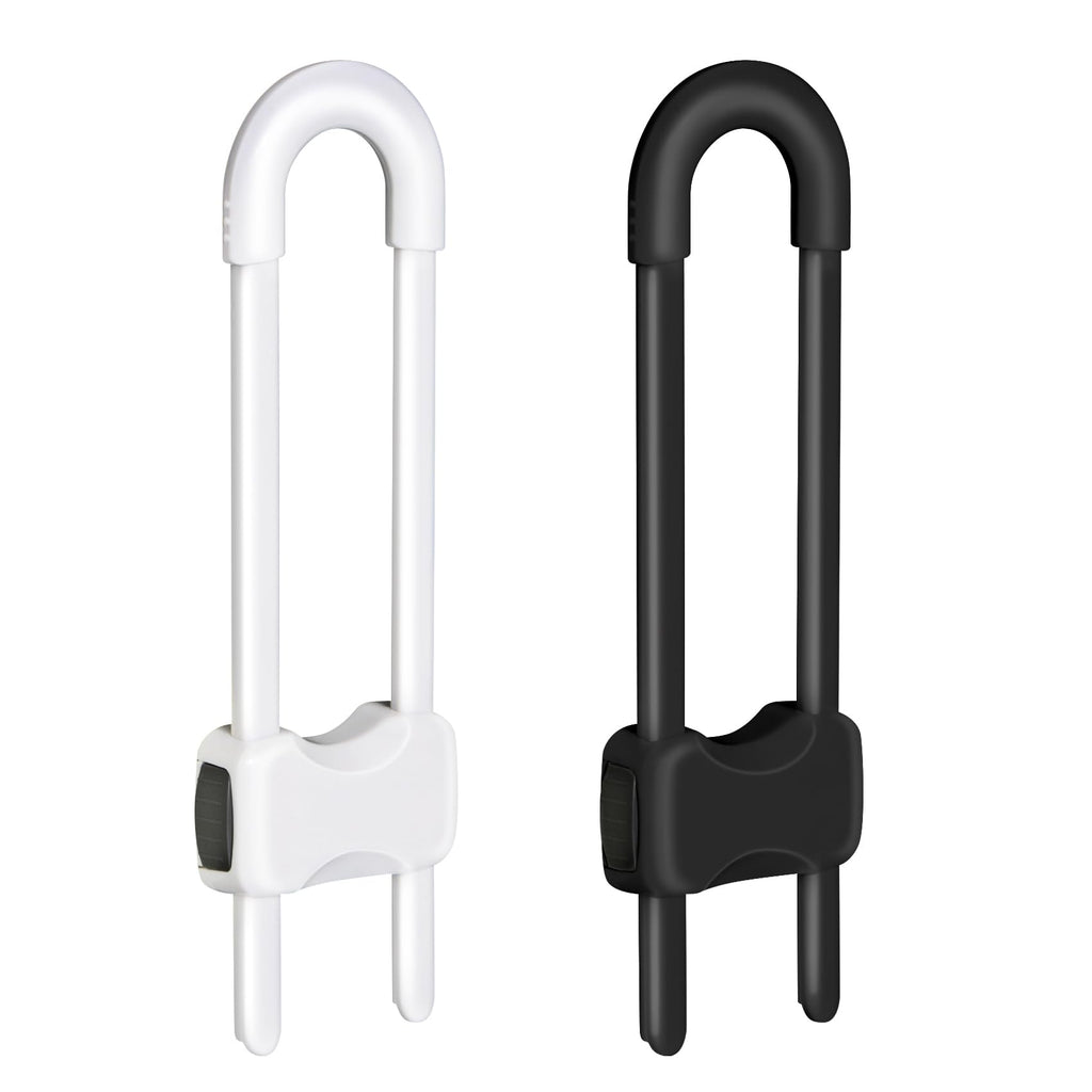 Adjustable U-Shaped Child Safety Cabinet Locks