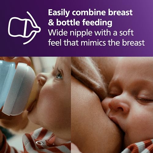 Philips AVENT Natural Baby Bottle with Natural Response Nipple