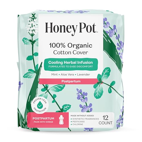 Postpartum Care Set with Pads, Feminine Wash & Witch Hazel Wipes