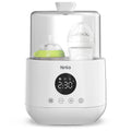 Double Bottle Warmer and Sterilizer, BaDouble Baby Bottle Warmer & Sterilizer with Keep Warm Modeby Bottle Warmer for Breastmilk and Formula, Fast Heating with Adjustable Timer, Keep Warm Mode