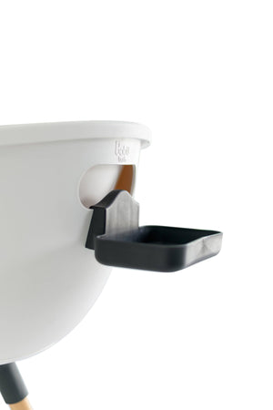 3-Stage Convertible Baby Bathtub with Wooden Stand