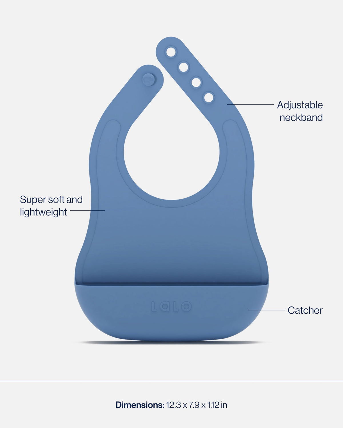 Lalo First Bites Full Kit, 6-Piece Non-Toxic Silicone Baby Feeding Set