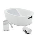 Lalo Bathtime Starter Kit, 3 Pieces, Baby Bathtub, Rinse Cup & Spout Cover