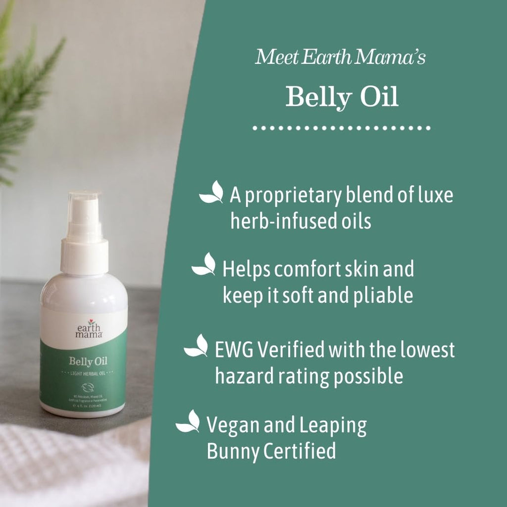 Fragrance-Free Maternity Belly Butter for Pregnancy & Postpartum Care
