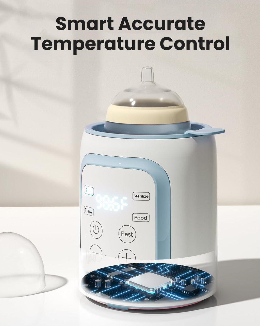 GROWNSY Bottle Warmer,Baby Bottle Warmer for Breastmilk