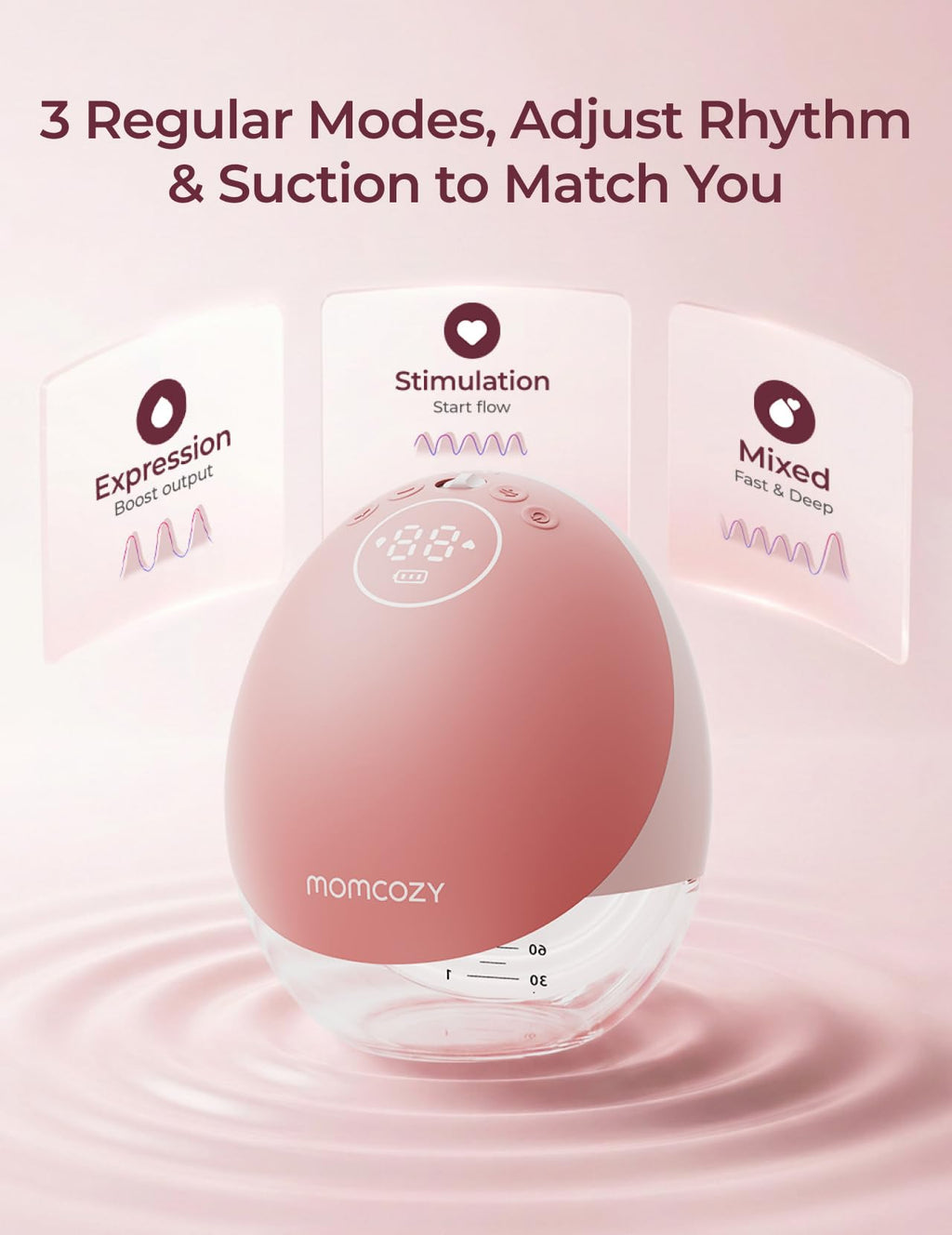 Momcozy Mobile Flow | Original mom M9 for Breastfeeding 24mm