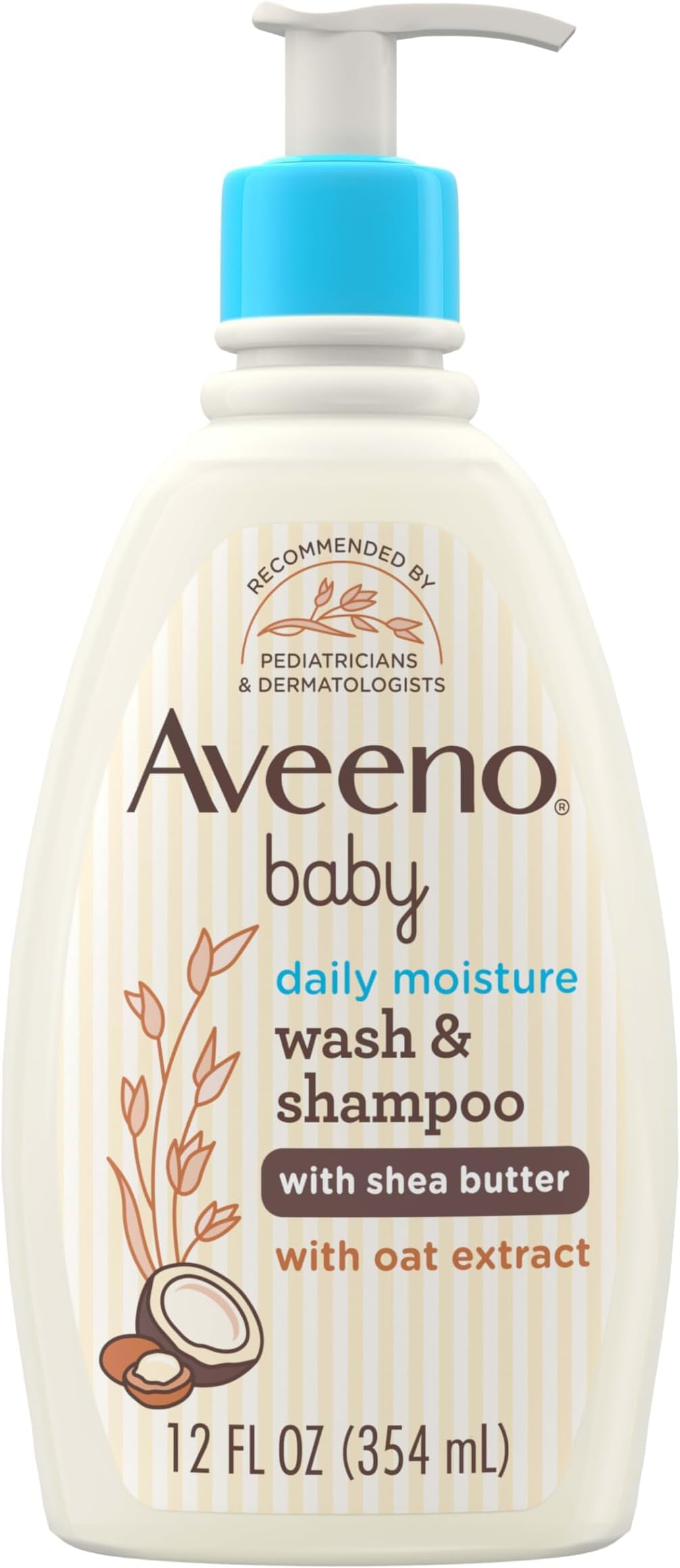 2-in-1 Baby Wash & Shampoo with Shea Butter & Oat Extract