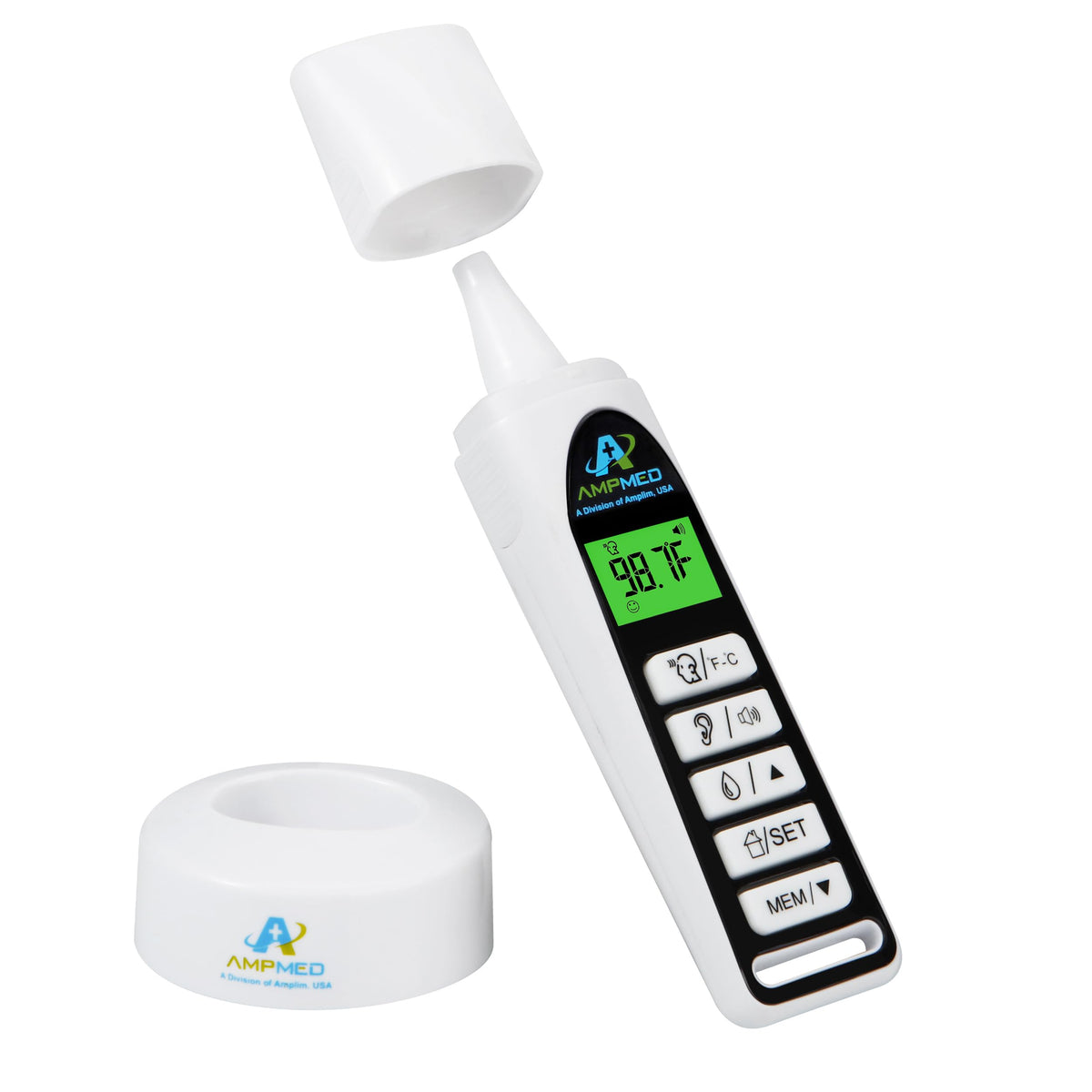 Amplim 3-in-1 Accurate Infrared, Ear, Forehead Baby Thermometer