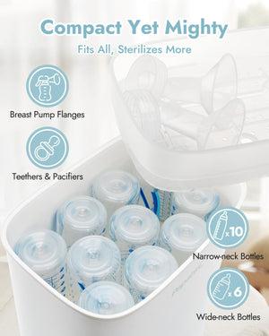 Papablic Baby Bottle Steam Sterilizer and Dryer
