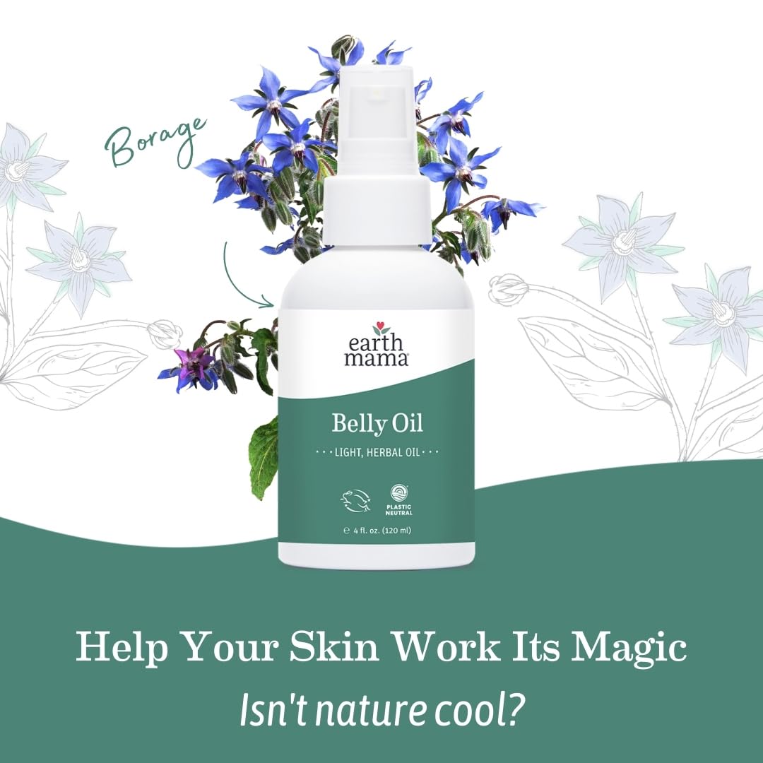 Fragrance-Free Maternity Belly Butter for Pregnancy & Postpartum Care