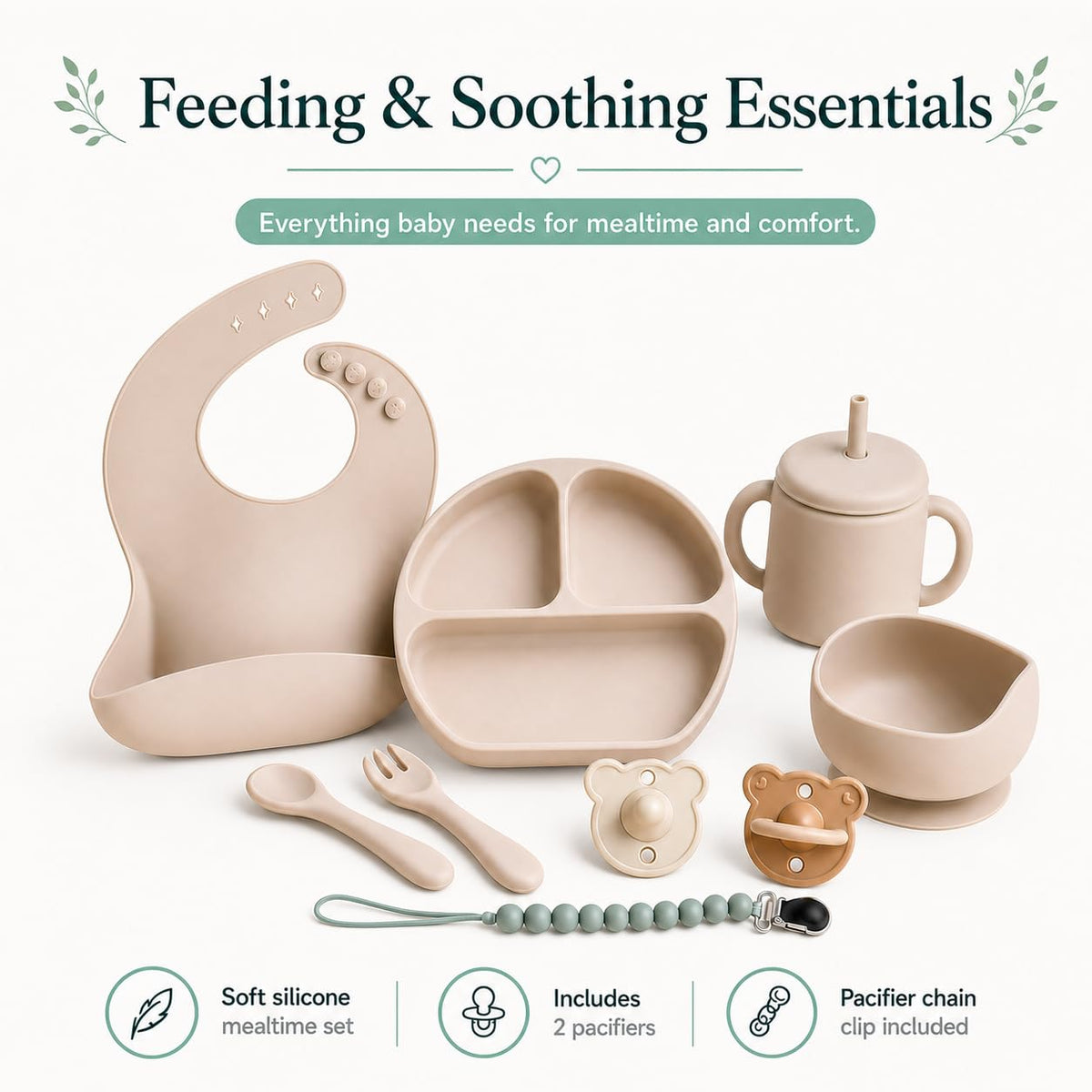 10-Piece Newborn Essentials Gift Set
