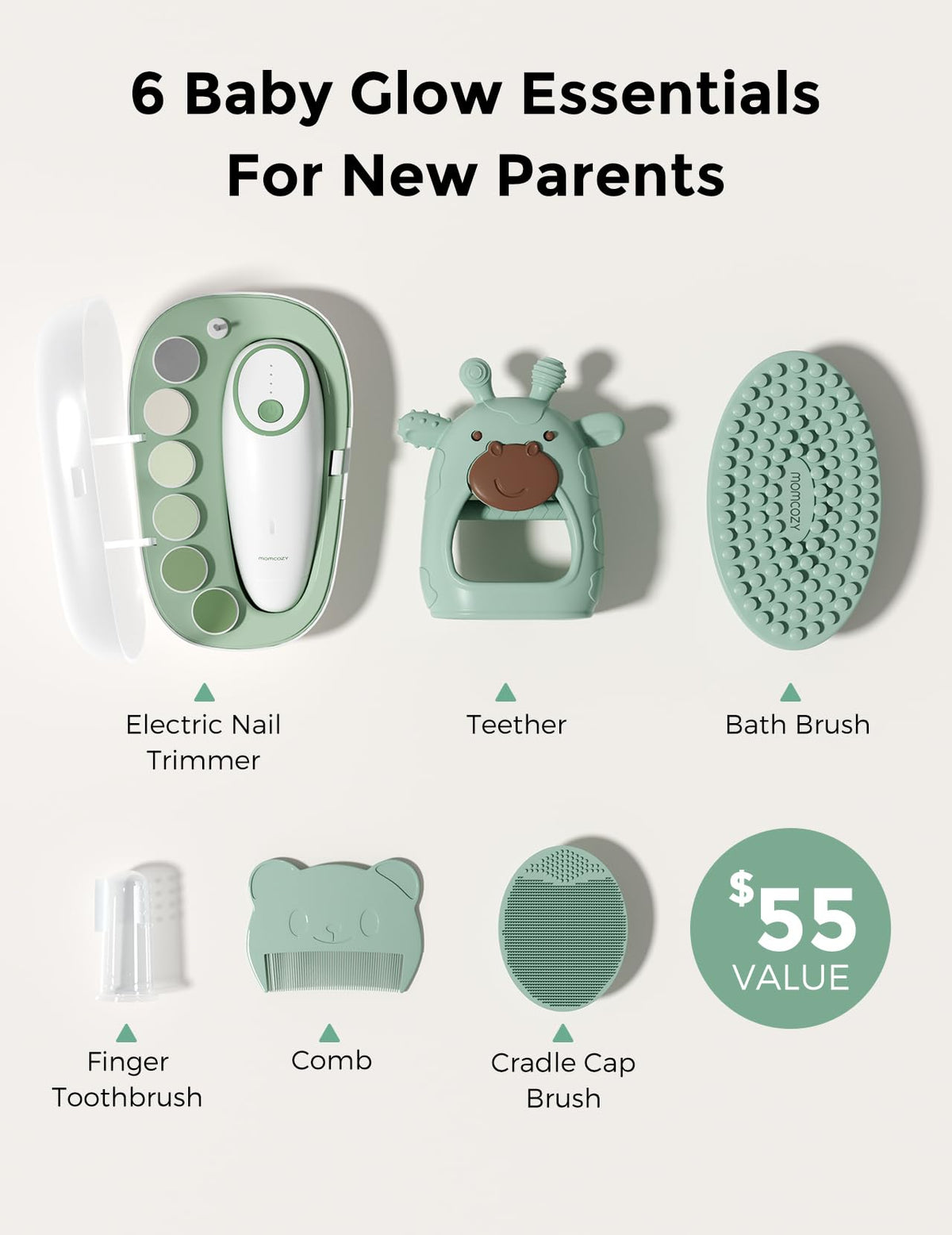Momcozy Baby Grooming Kit for Newborn Baby Essential
