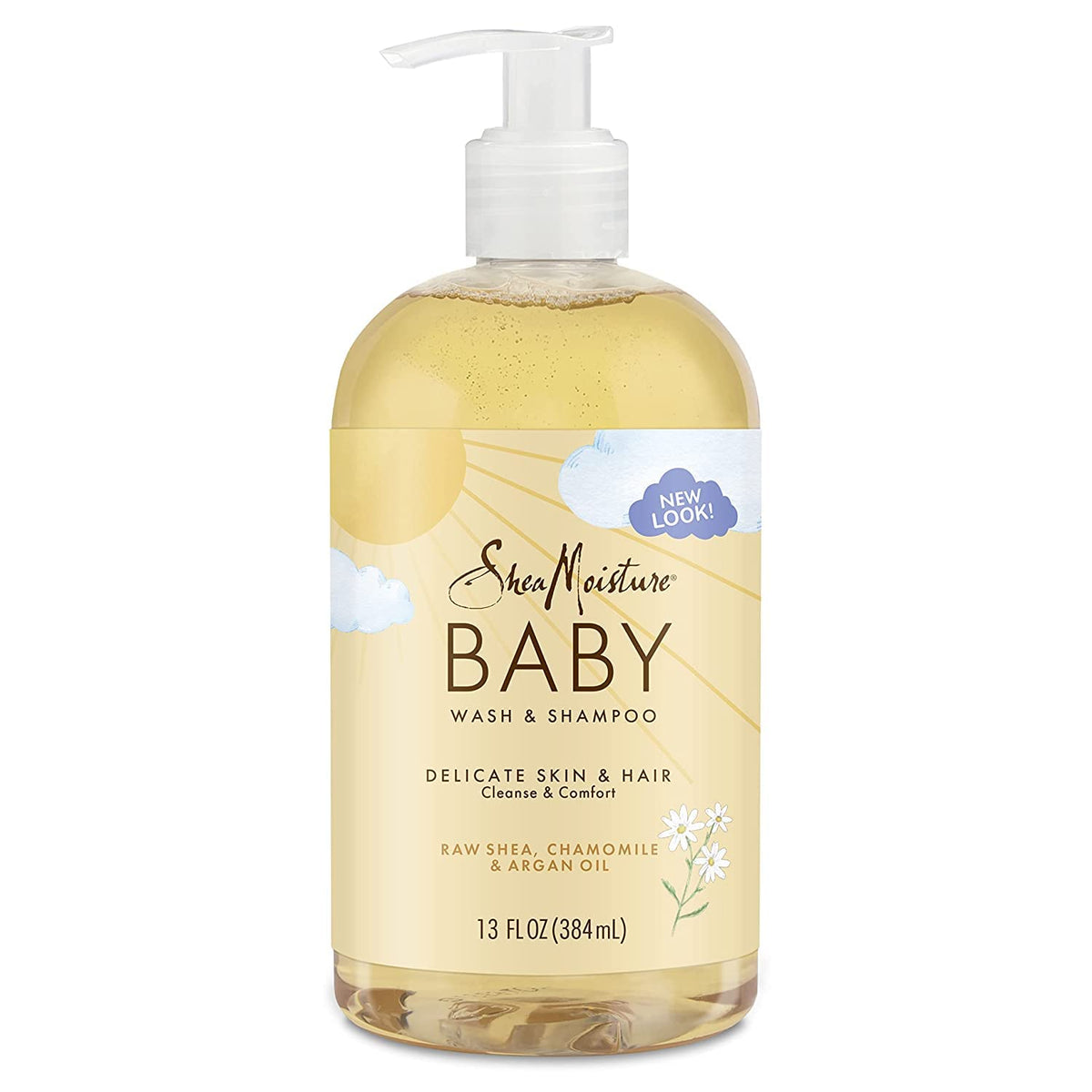 Shea Moisture Baby Chamomile & Argan Wash Shampoo Oil Pack
