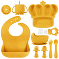 Silicone Baby Feeding Set 10 Pcs Baby Led Weaning Supplies Newborn Gift