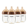 Glass Anti-Colic Baby Bottle with Breast-Like Nipple