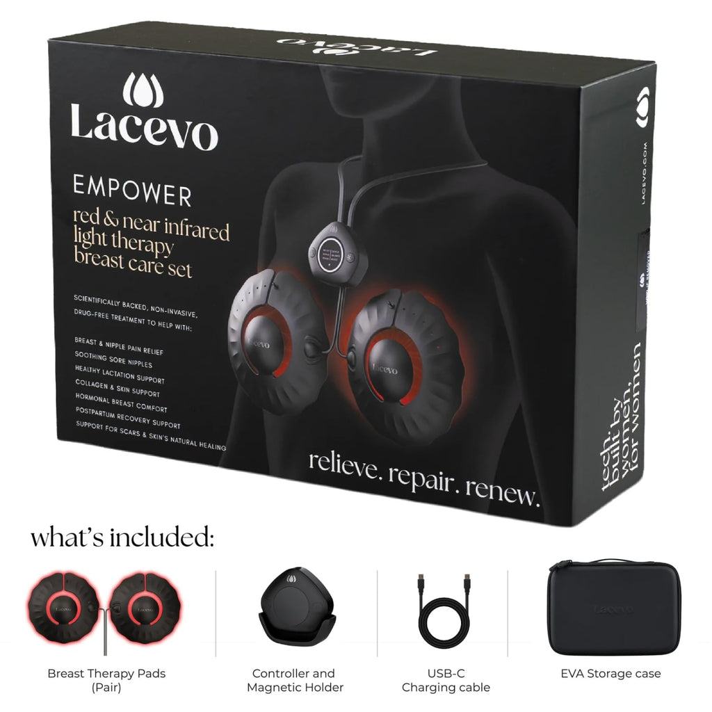 LACEVO - Empower Red and Near Infrared Light Therapy Breast Care Set