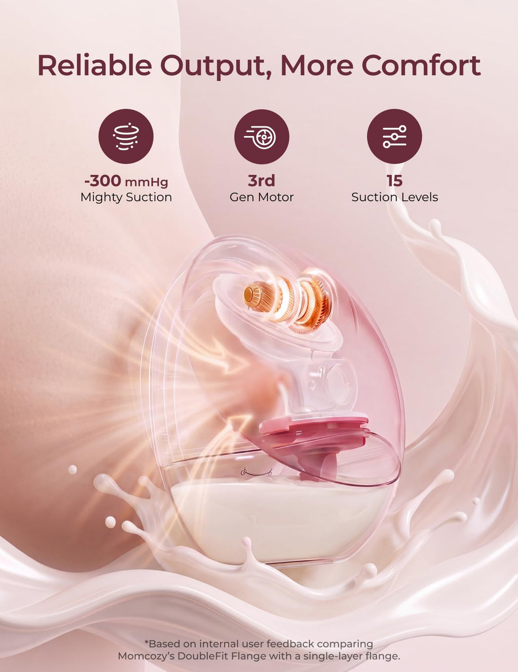 Momcozy Mobile Flow | Original mom M9 for Breastfeeding 24mm
