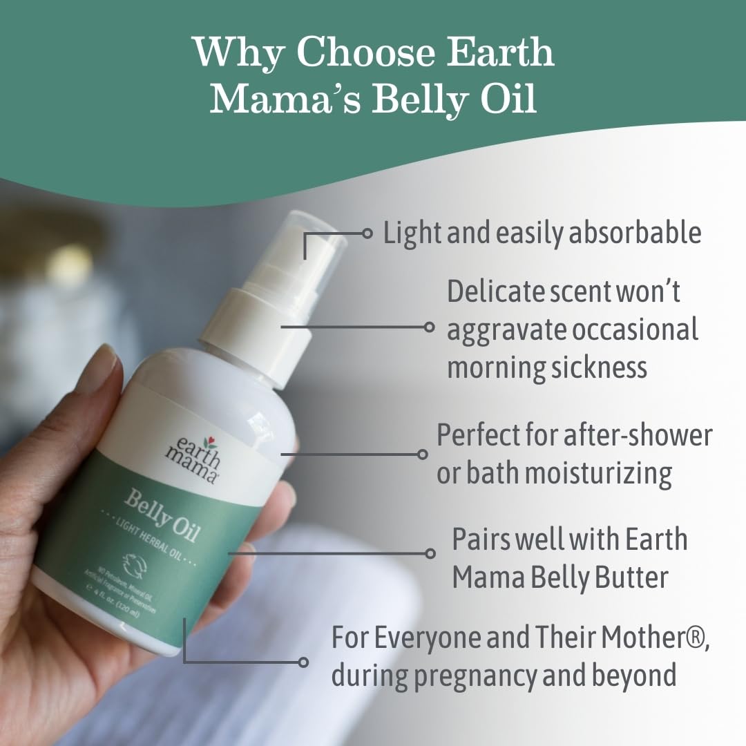 Fragrance-Free Maternity Belly Butter for Pregnancy & Postpartum Care
