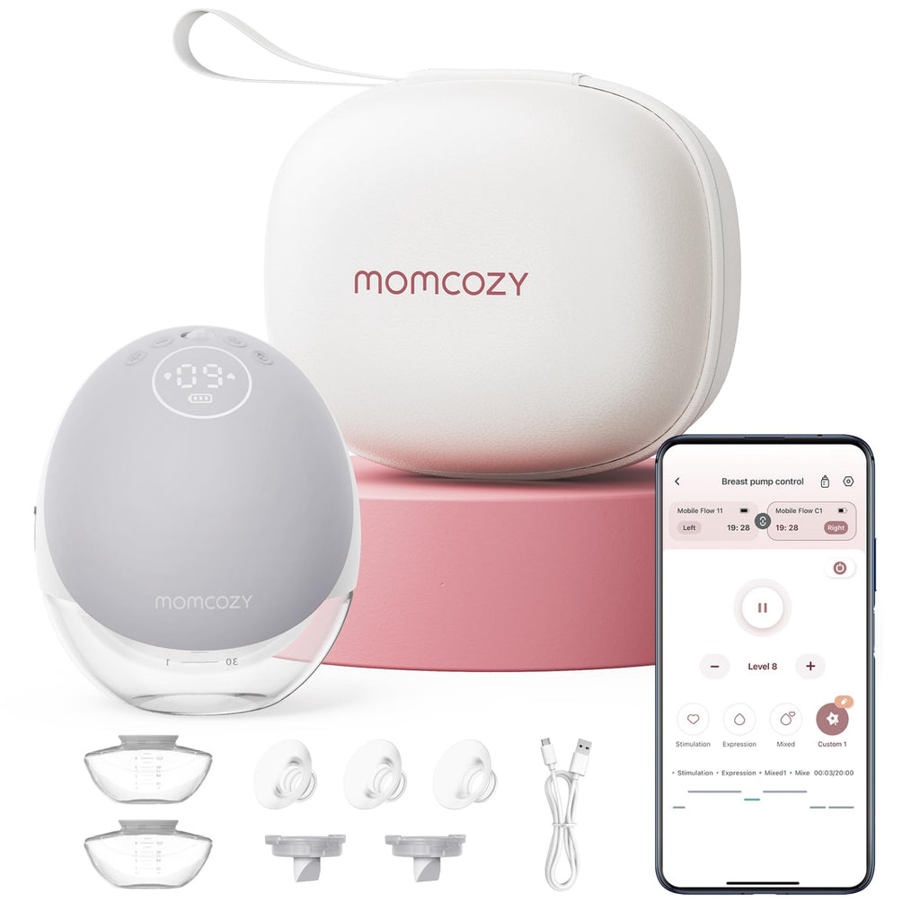Momcozy Mobile Flow | Original mom M9 for Breastfeeding 24mm