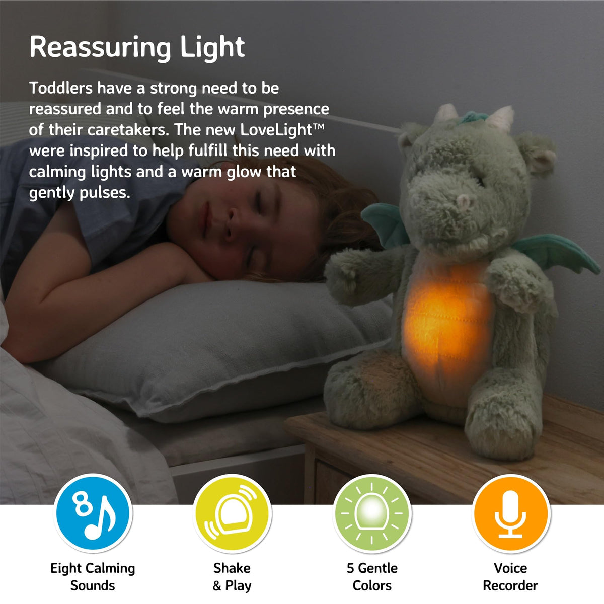 Portable Baby Sound Machine with Lullabies & Nature Sounds