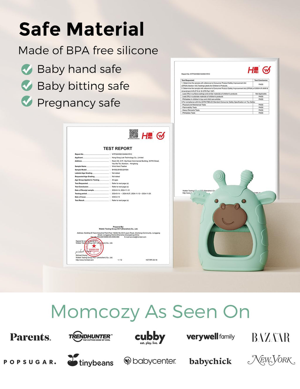 Momcozy Baby Grooming Kit for Newborn Baby Essential