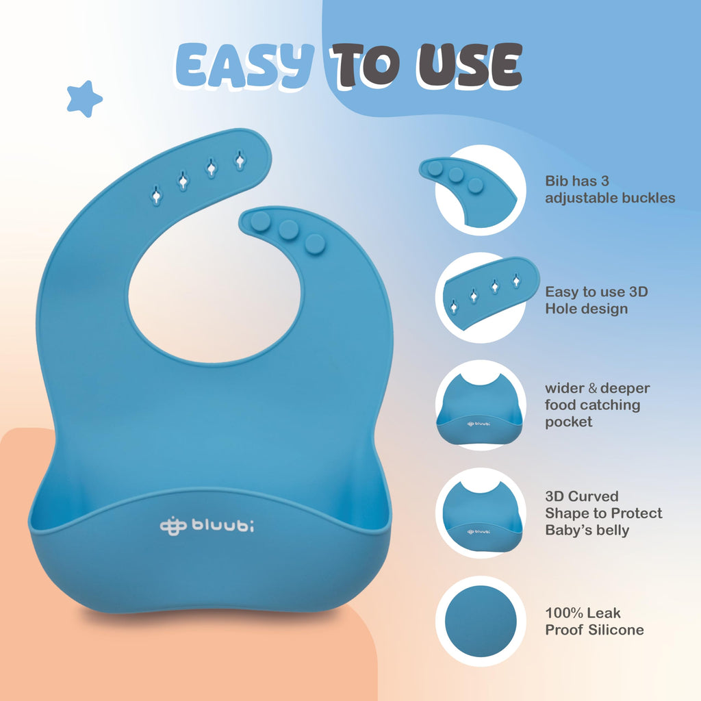 Silicone Baby Feeding Set for First Foods & Baby-Led Weaning