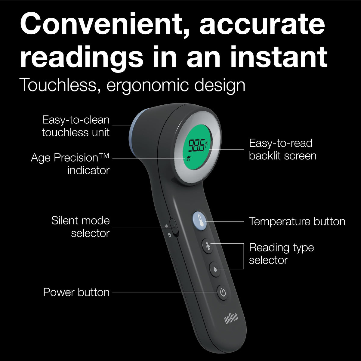 Braun Touch Thermometer