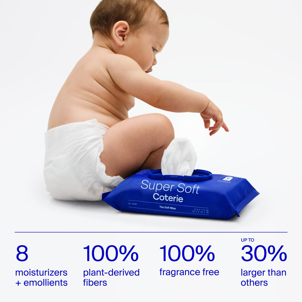 Unscented Baby Wipes, 99% Purified Water, Hypoallergenic