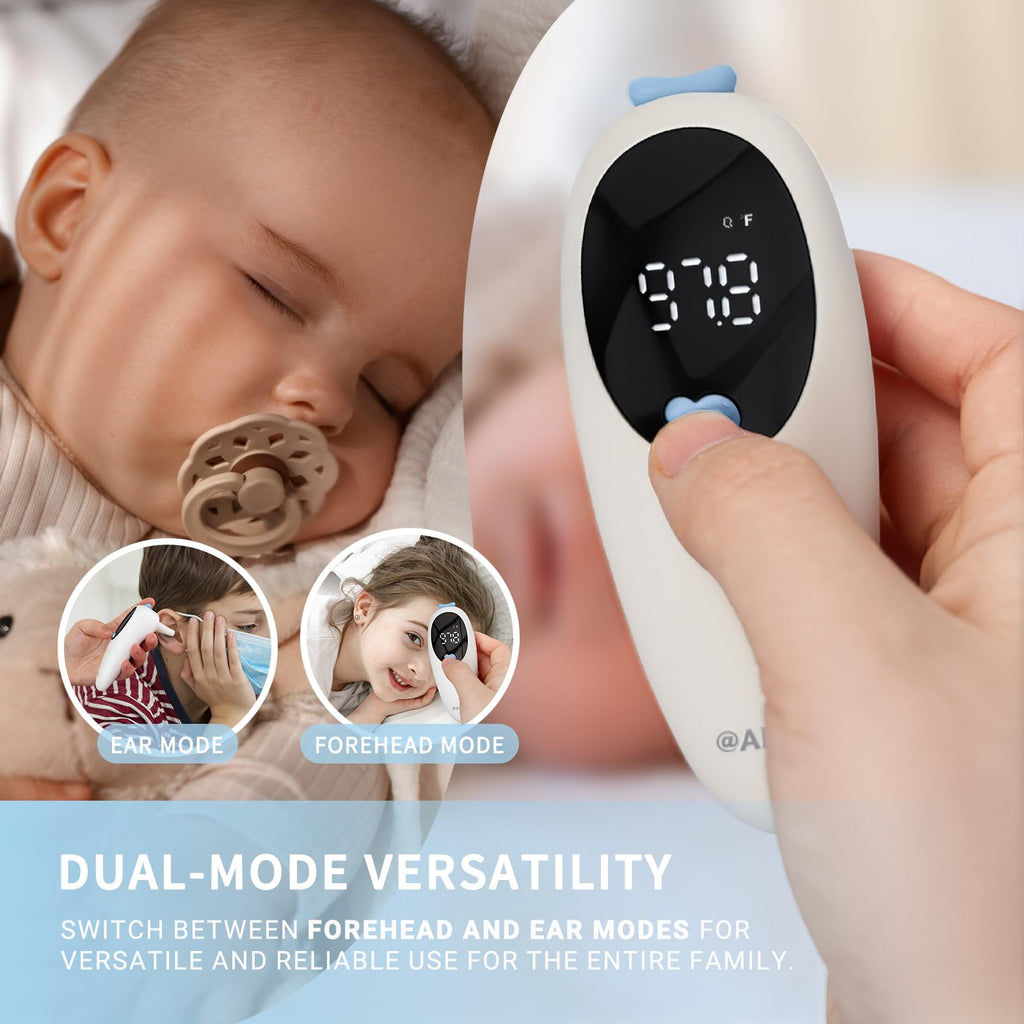 3-in-1 Digital Forehead, Ear & Object Thermometer