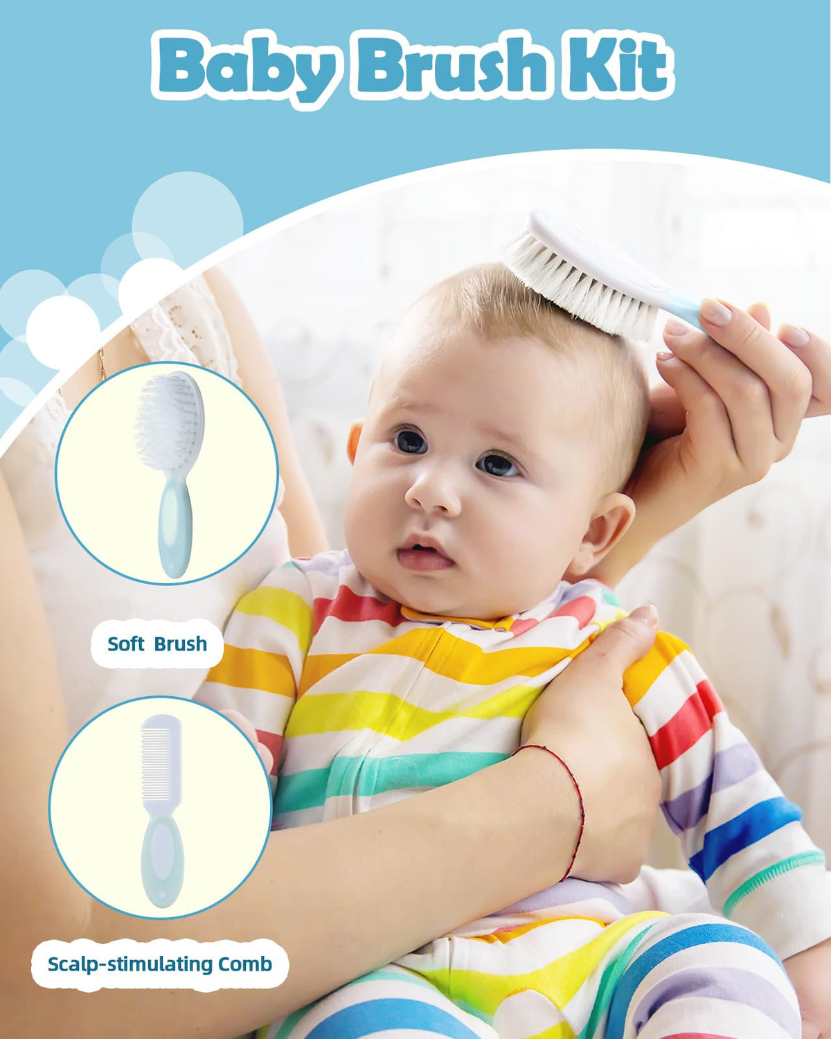 Lictin Baby Healthcare and Grooming Kit, Rechargeable Baby Nail Trimmer Electric Set