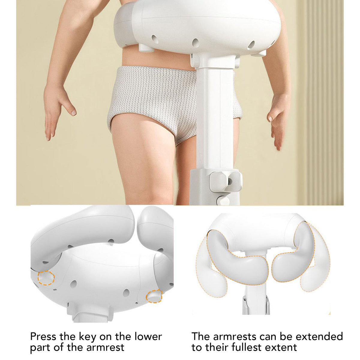Adjustable Baby Bath Support Stand with Non-Slip Design