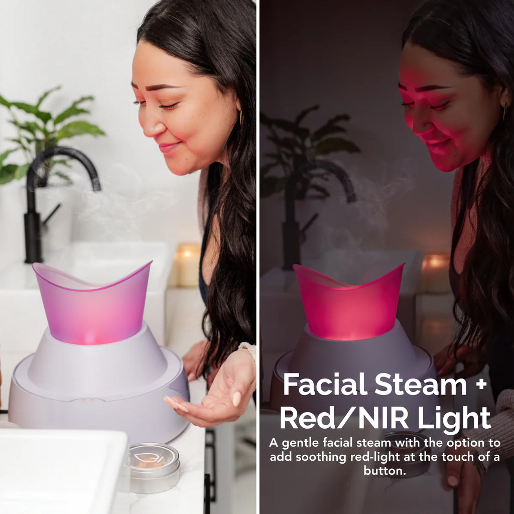 Feminine Wellness Steam Seat Set with Temperature Control & Red Light