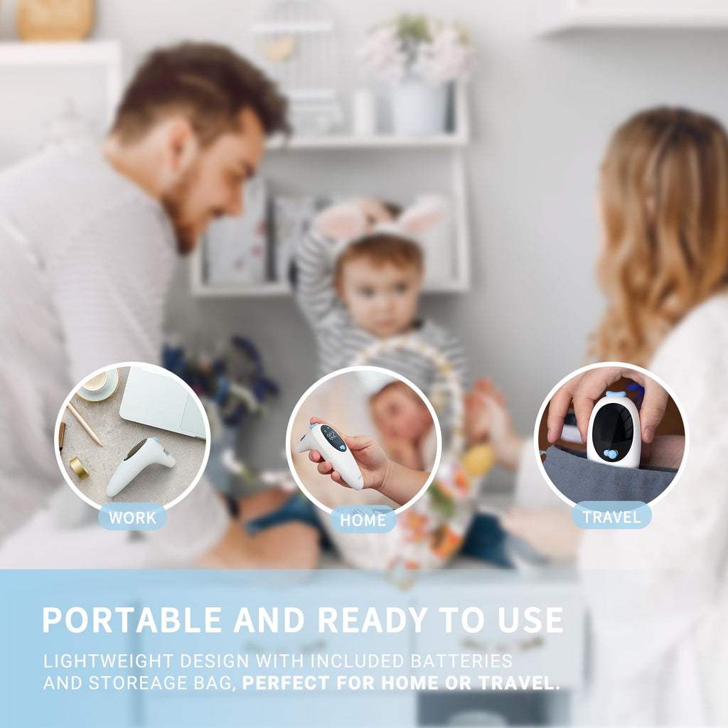 3-in-1 Digital Forehead, Ear & Object Thermometer