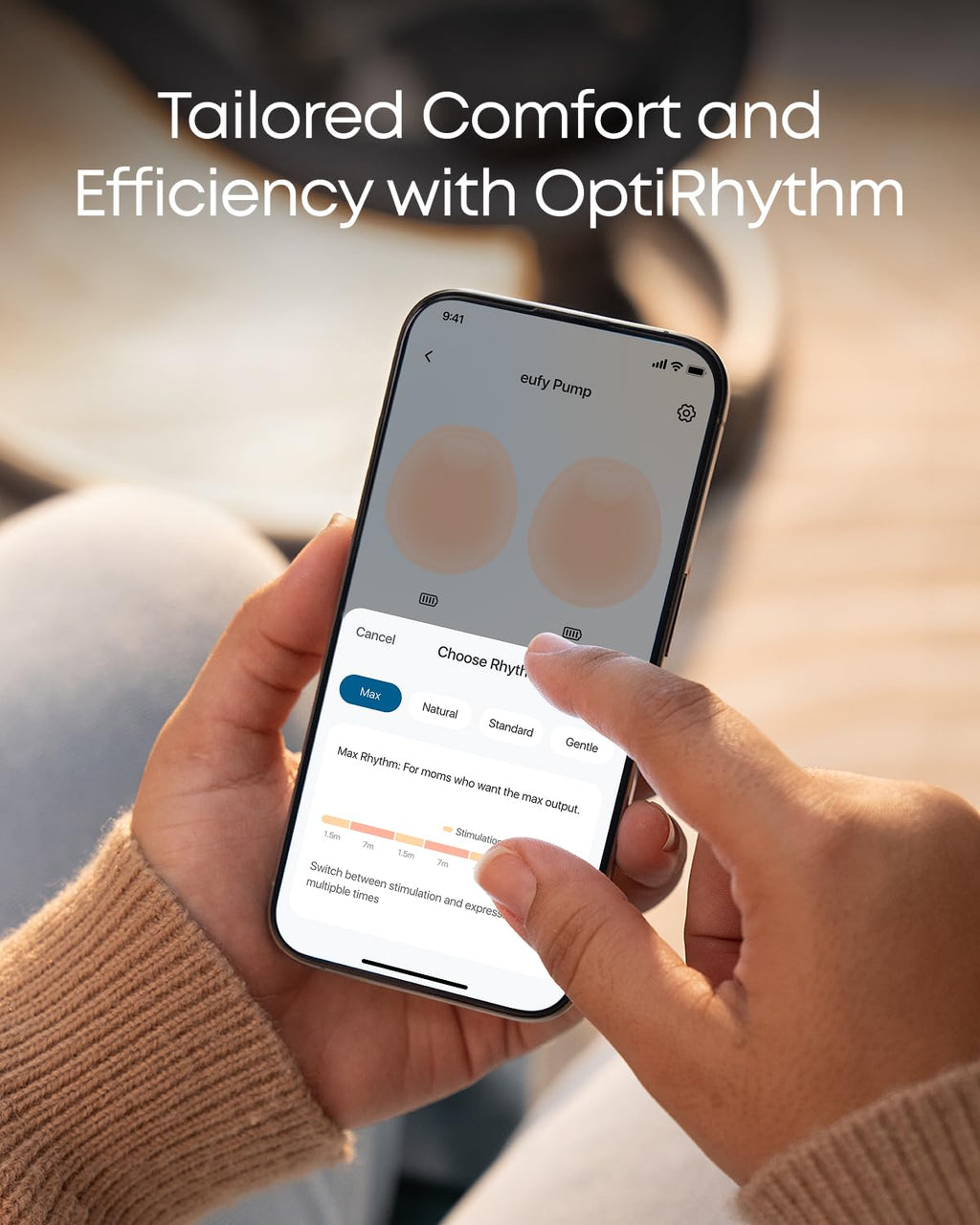 eufy Heated Wearable Breast Pump