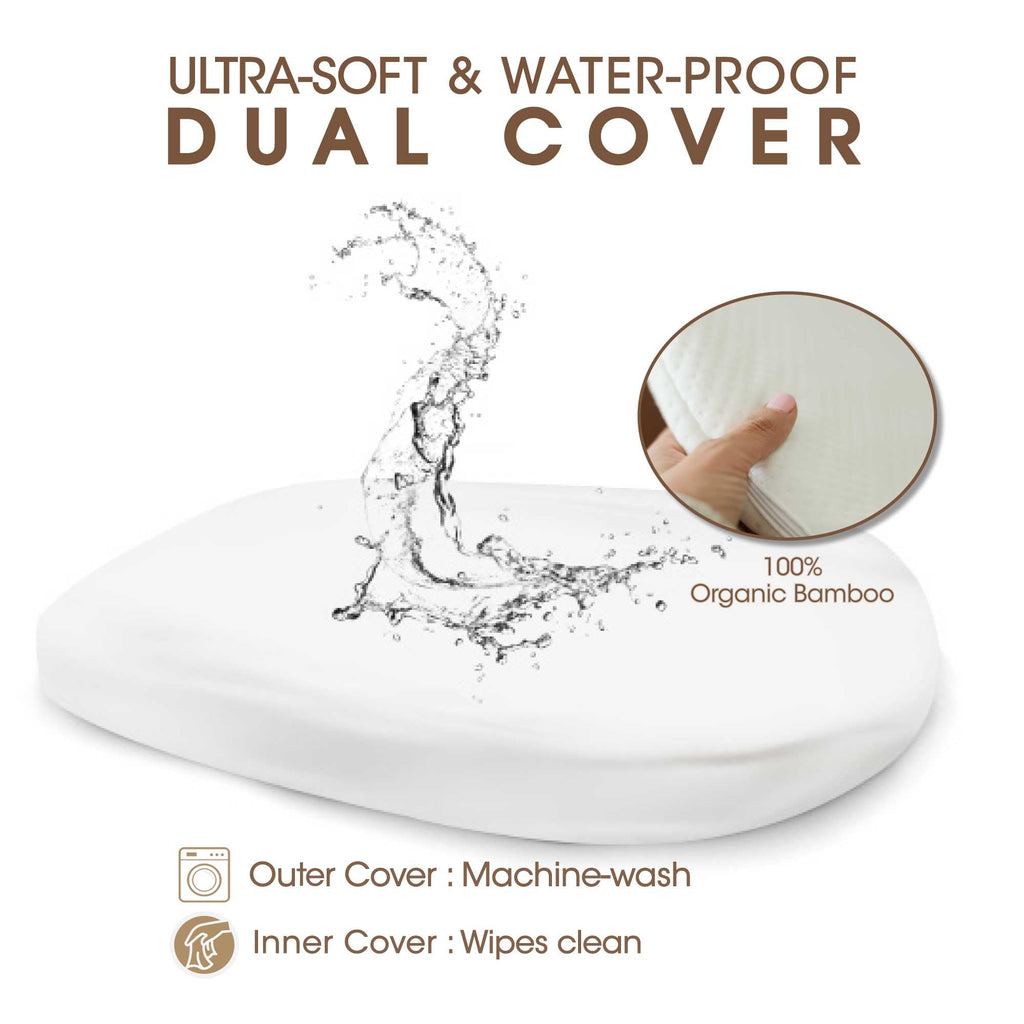 Soft Waterproof Baby Changing Basket with Portable Pad