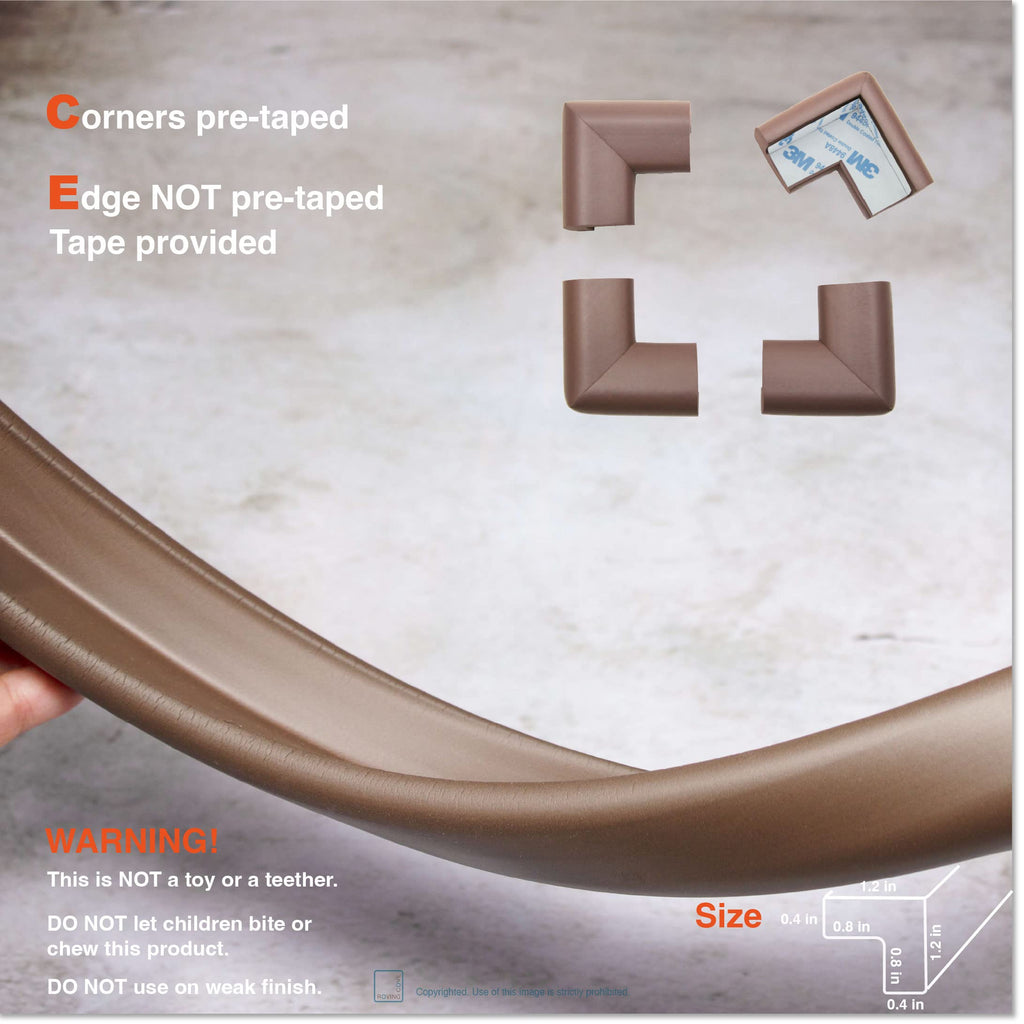 Roving Cove Baby Proofing Edge Corner Guards