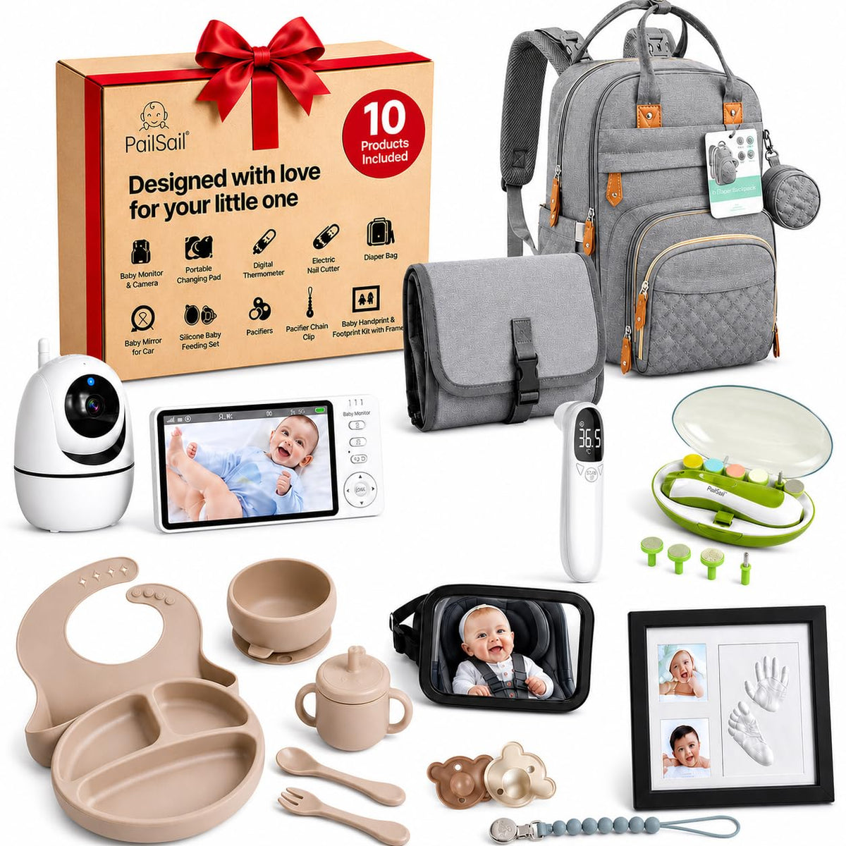 10-Piece Newborn Essentials Gift Set