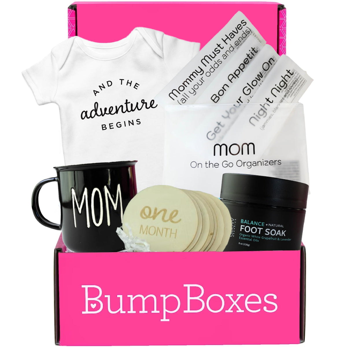 Bump Boxes Trimester Pregnancy Gift Boxes for Expecting and First Time Moms