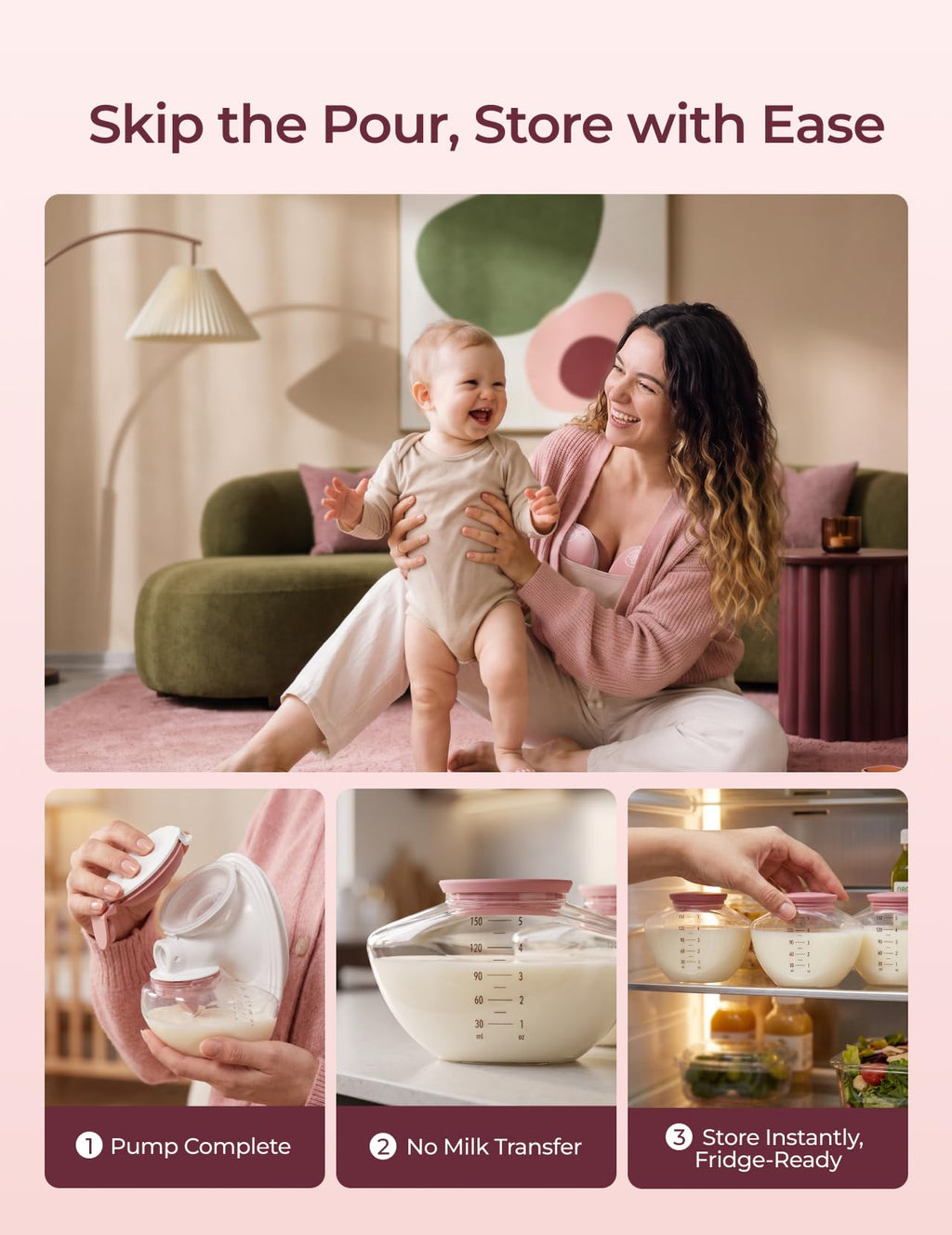 Momcozy Mobile Flow | Original mom M9 for Breastfeeding 24mm