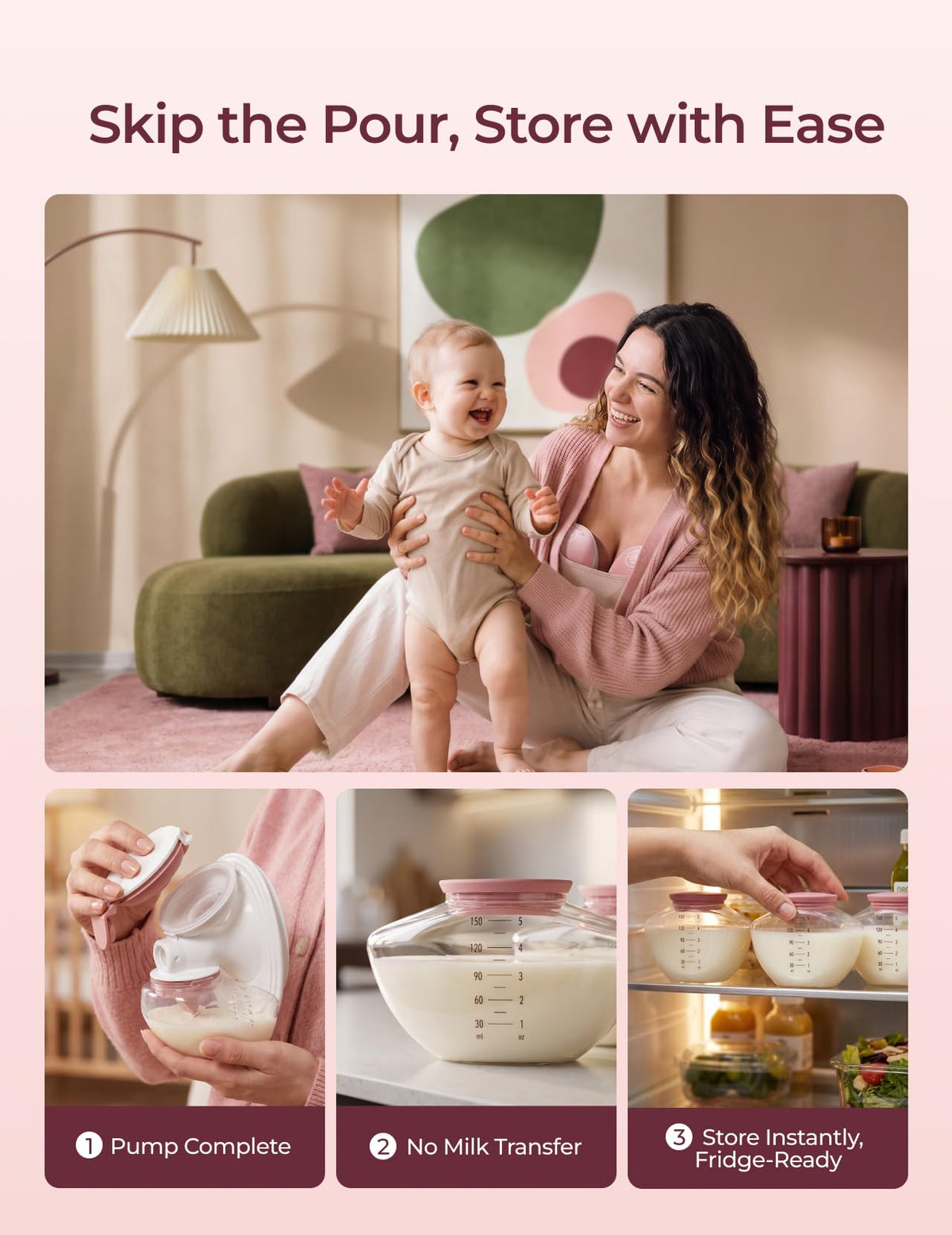 Momcozy Mobile Flow | Original mom M9 for Breastfeeding 24mm