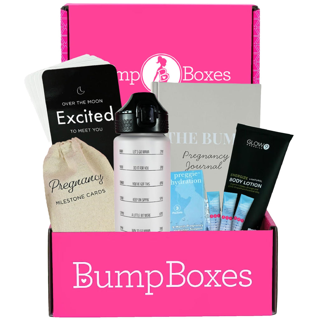 Bump Boxes Trimester Pregnancy Gift Boxes for Expecting and First Time Moms